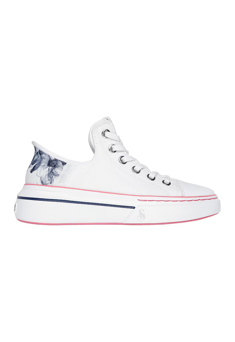 Skechers Спортни обувки Snoop One Slip-Ins - Бял/Розово
