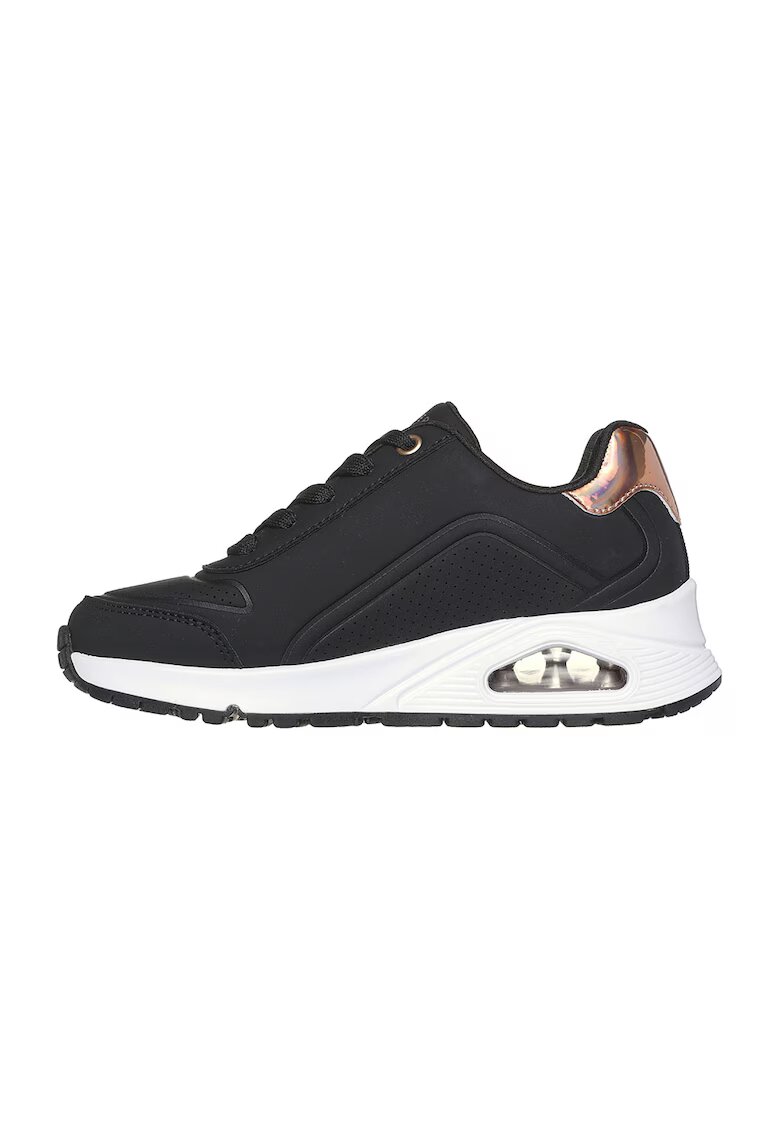 Skechers Спортни обувки Uno Gen1 от еко кожа с цип