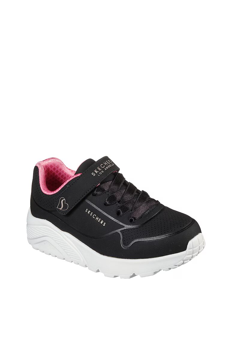 Skechers Спортни обувки от еко кожа Uno Lite с велкро