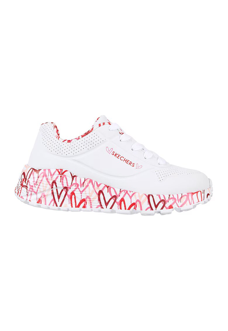 Skechers Спортни обувки Uno Lite - Lovely Luv от еко кожа -