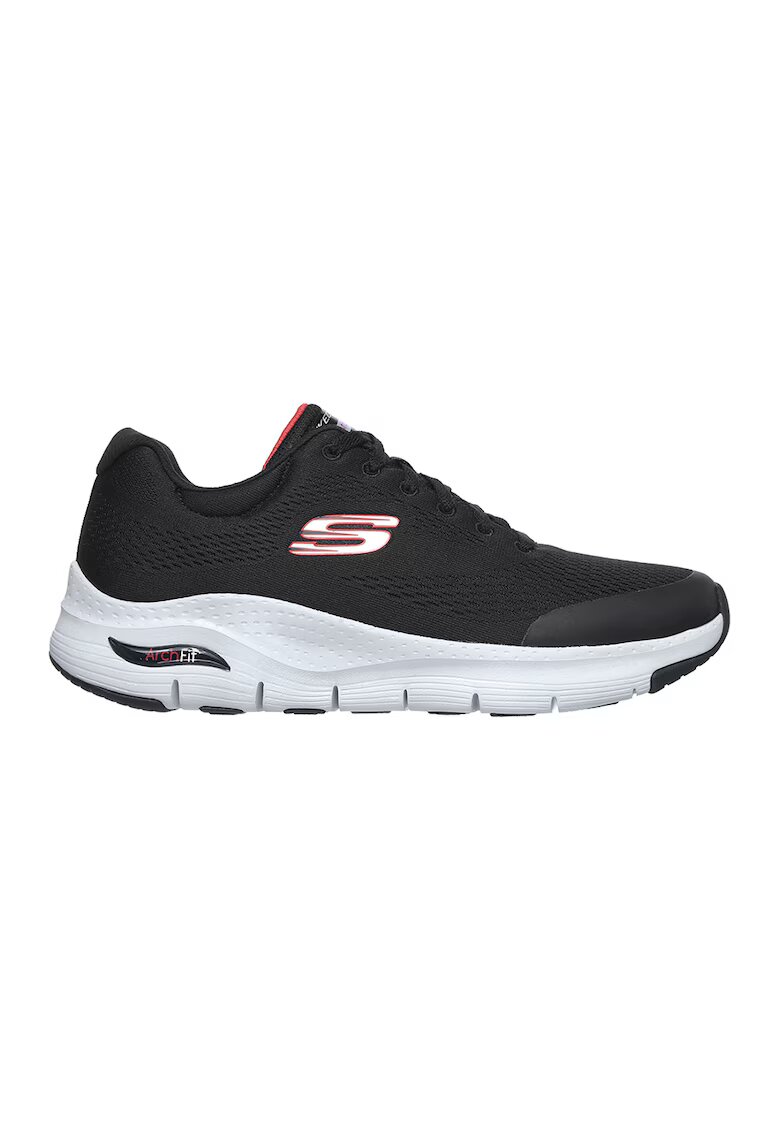 Skechers Текстилни спортни обувки Arch Fit със синтетика - Бял/Черен