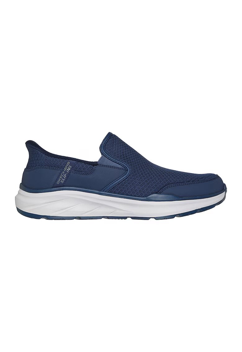 Skechers Текстилни спортни обувки Equalized 6.0- Stoaver Slip-ins - Сив/Тъмносин
