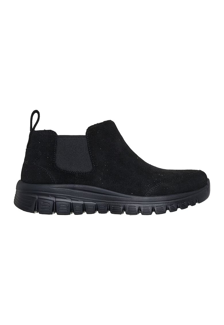 Skechers Велурени боти Chelsea Graceful