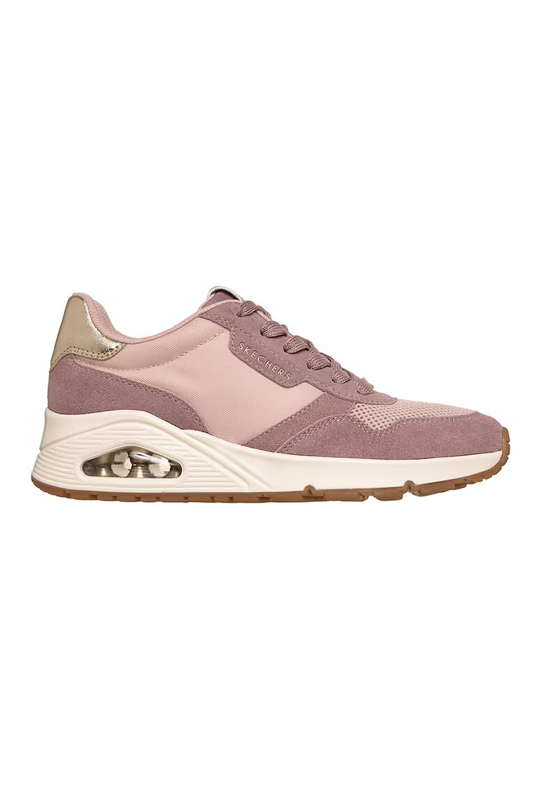Skechers Велурени маратонки Uno - Vintage Air с мрежа