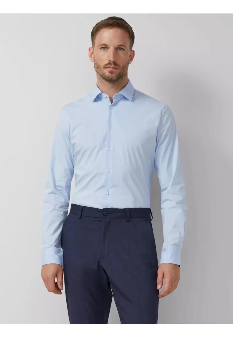 sOliver BLACK LABEL Tailored fit - светлосиньо