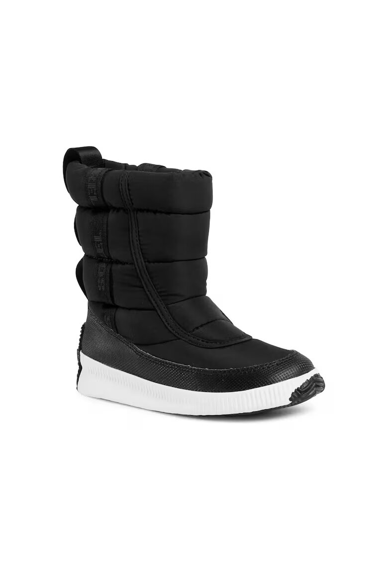 Sorel Дамски боти Puffy Mid - Wool - Black
