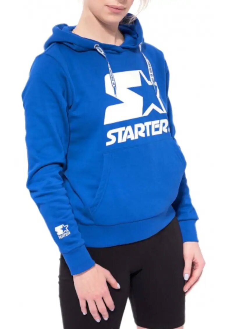 Starter Дамска спортна качулка - SDG-001-BD-807 - памук - полиестер - синя - размер
