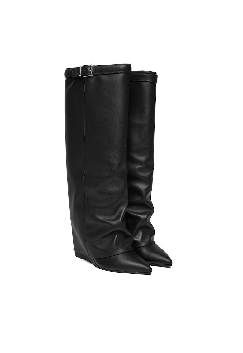 Steve Madden Дамски ботуши естествена кожа -