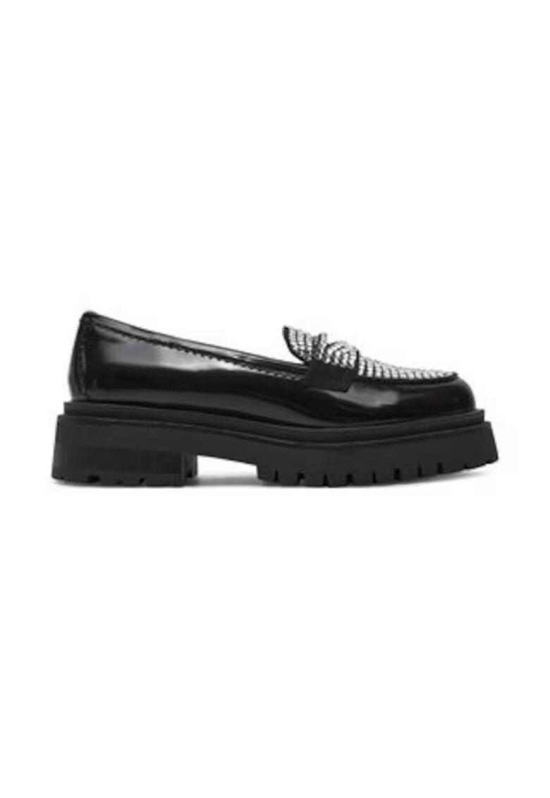 Steve Madden Дамски мокасини Longhaul - черни