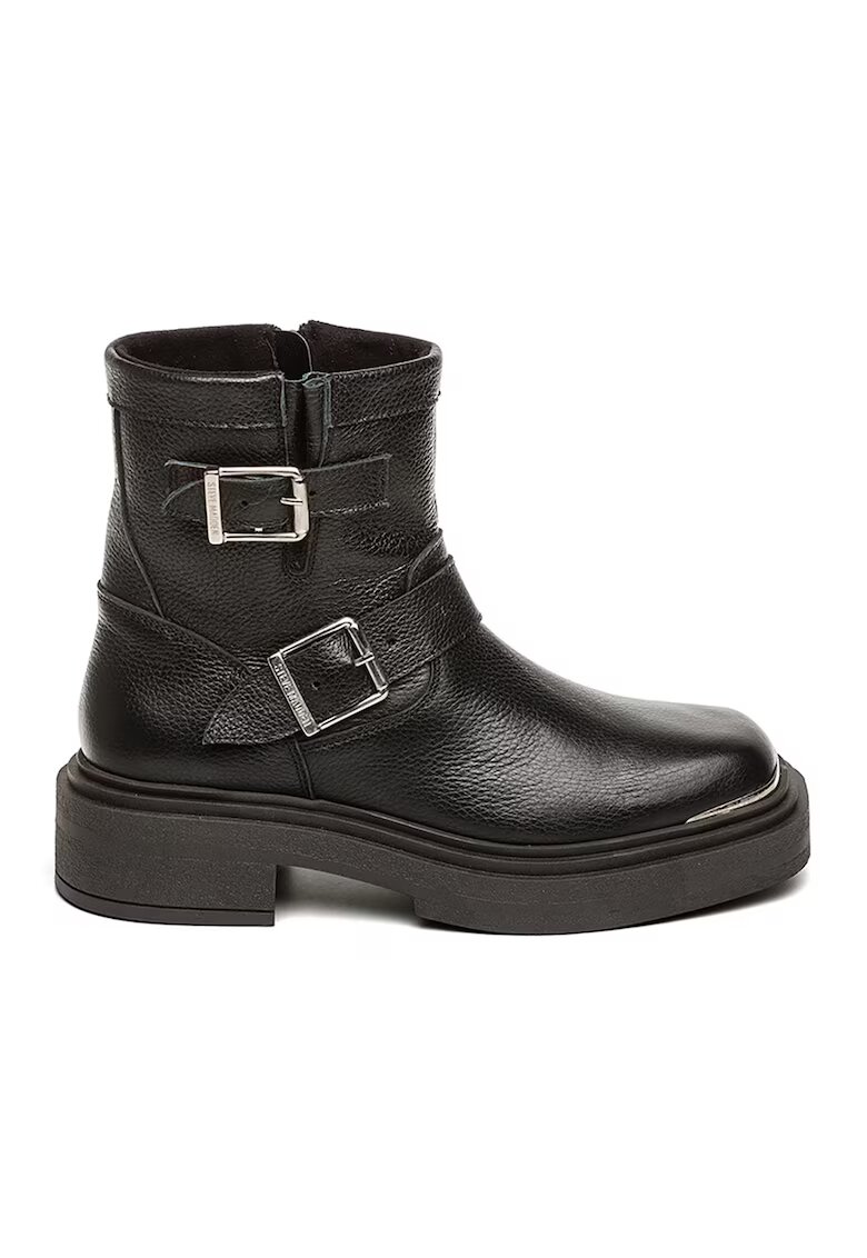 Steve Madden Кожени боти с масивен ток
