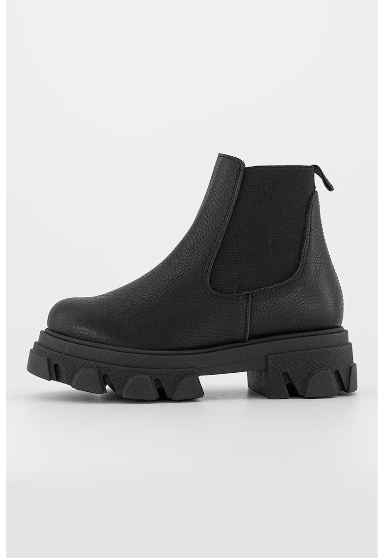 Steve Madden Кожени боти с цип