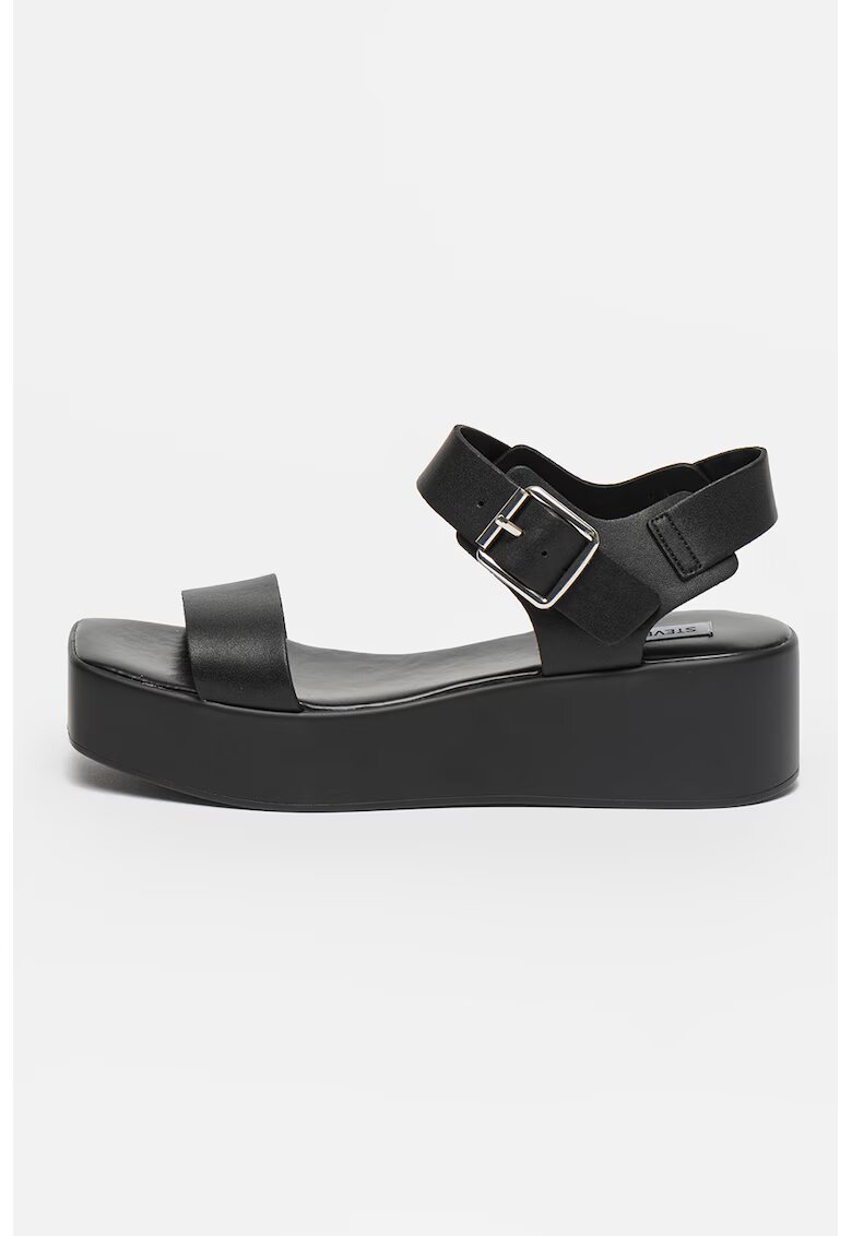 Steve Madden Кожени сандали Basher с квадратен връх
