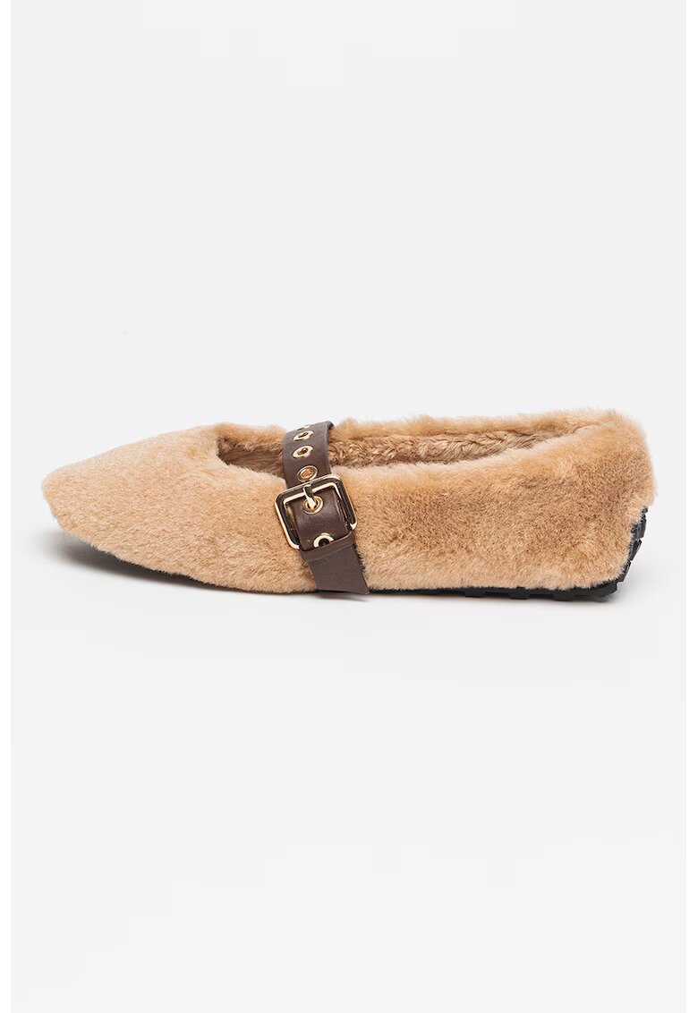 Steve Madden Пантофки Mary Jane с еко пух