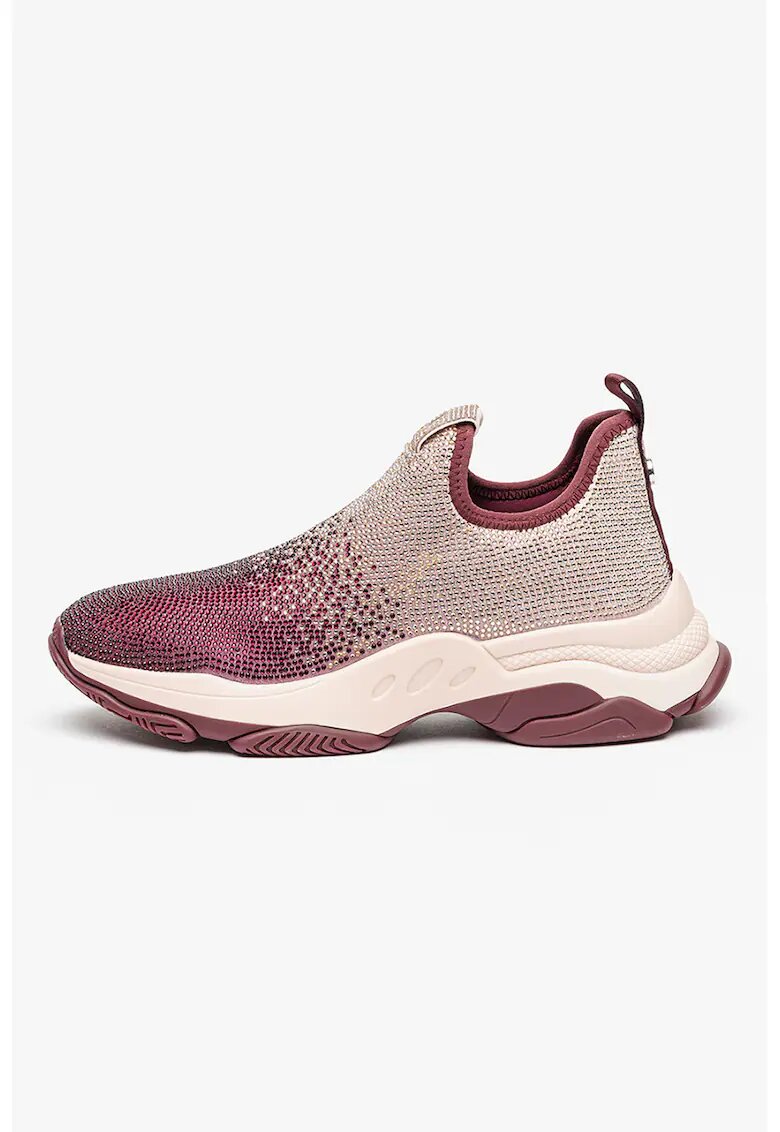 Steve Madden Спортни обувки с декоративни камъни - Виолетов/Сребрист