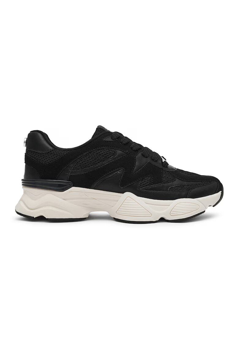 Steve Madden Спортни обувки Speeder с връзки - Карамел/Мръснобял