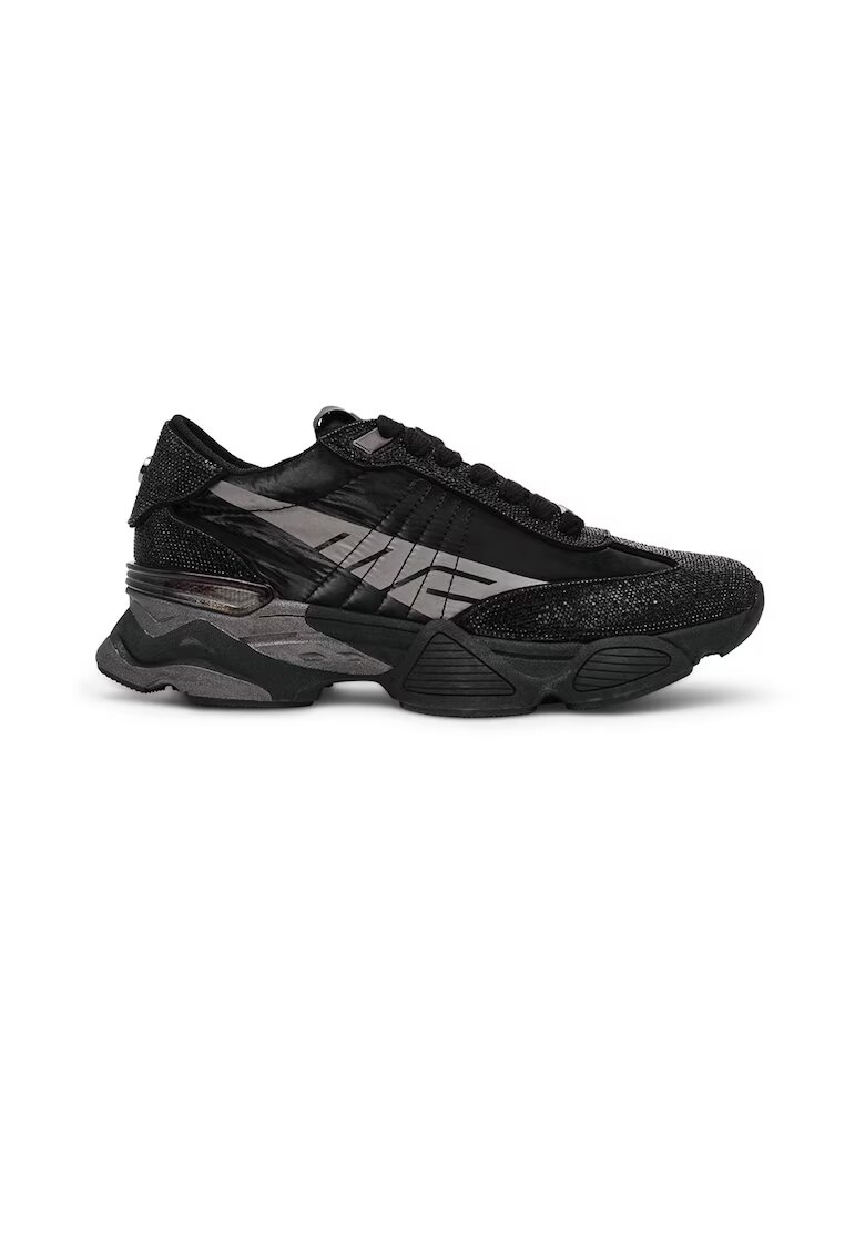 Steve Madden Текстилни спортни обувки Setback-R - Бял/Златист