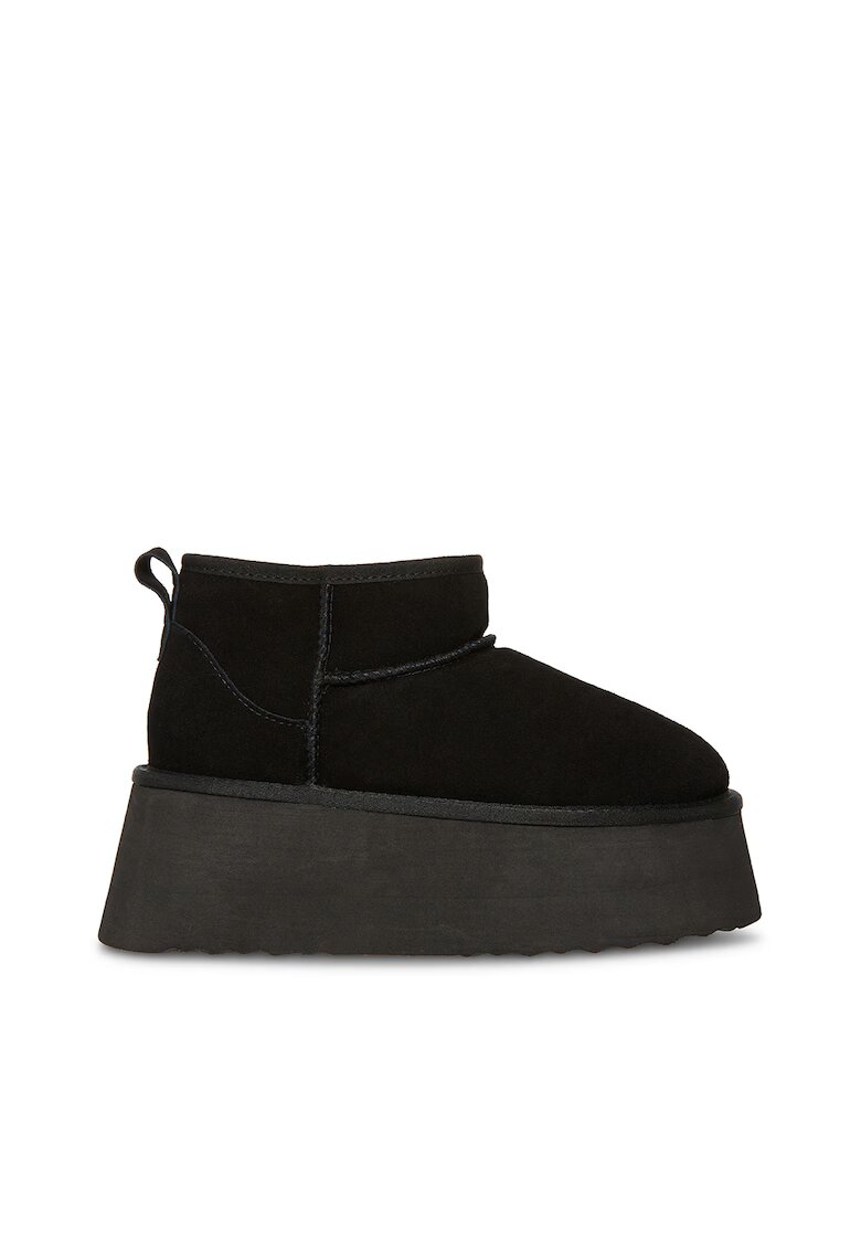 Steve Madden Велурени боти с равна платформа