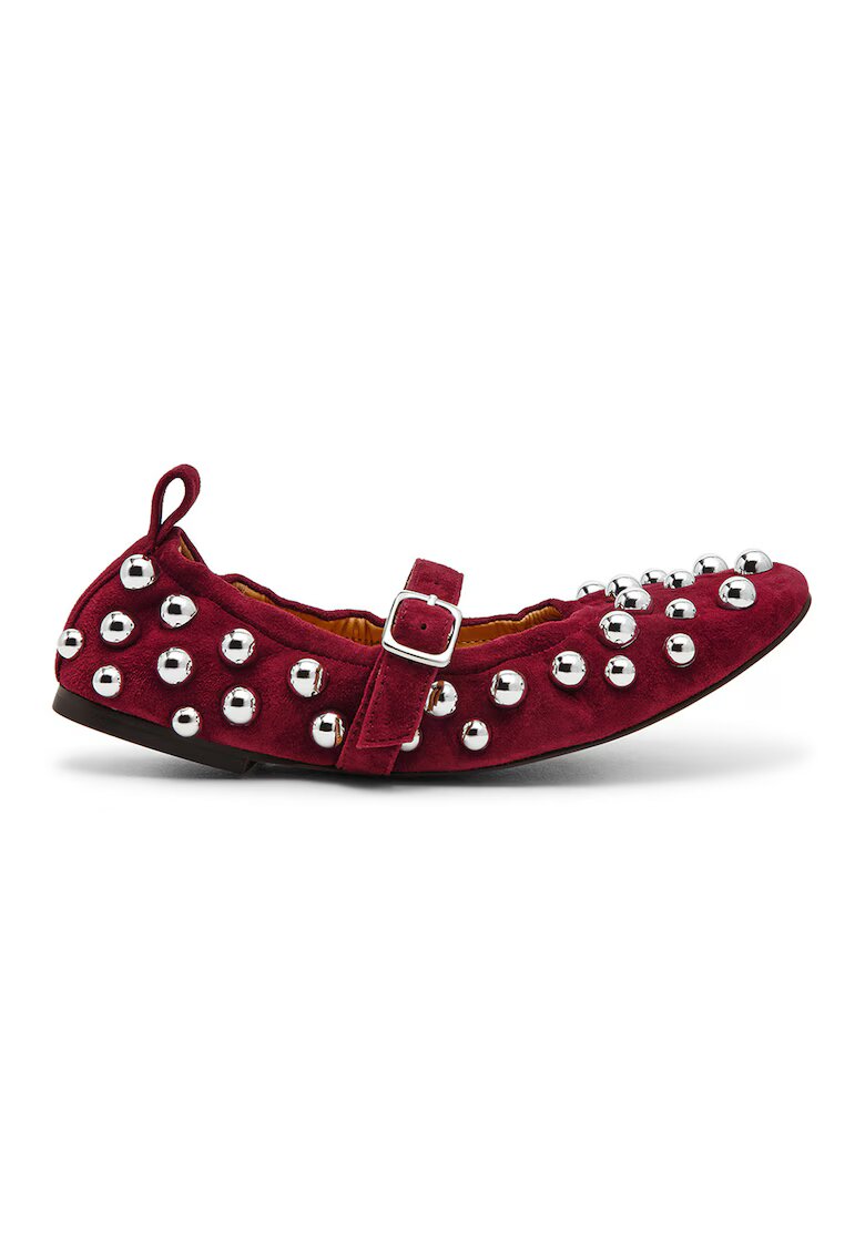 Steve Madden Велурени пантофки Sunrays Mary Janes с капси -