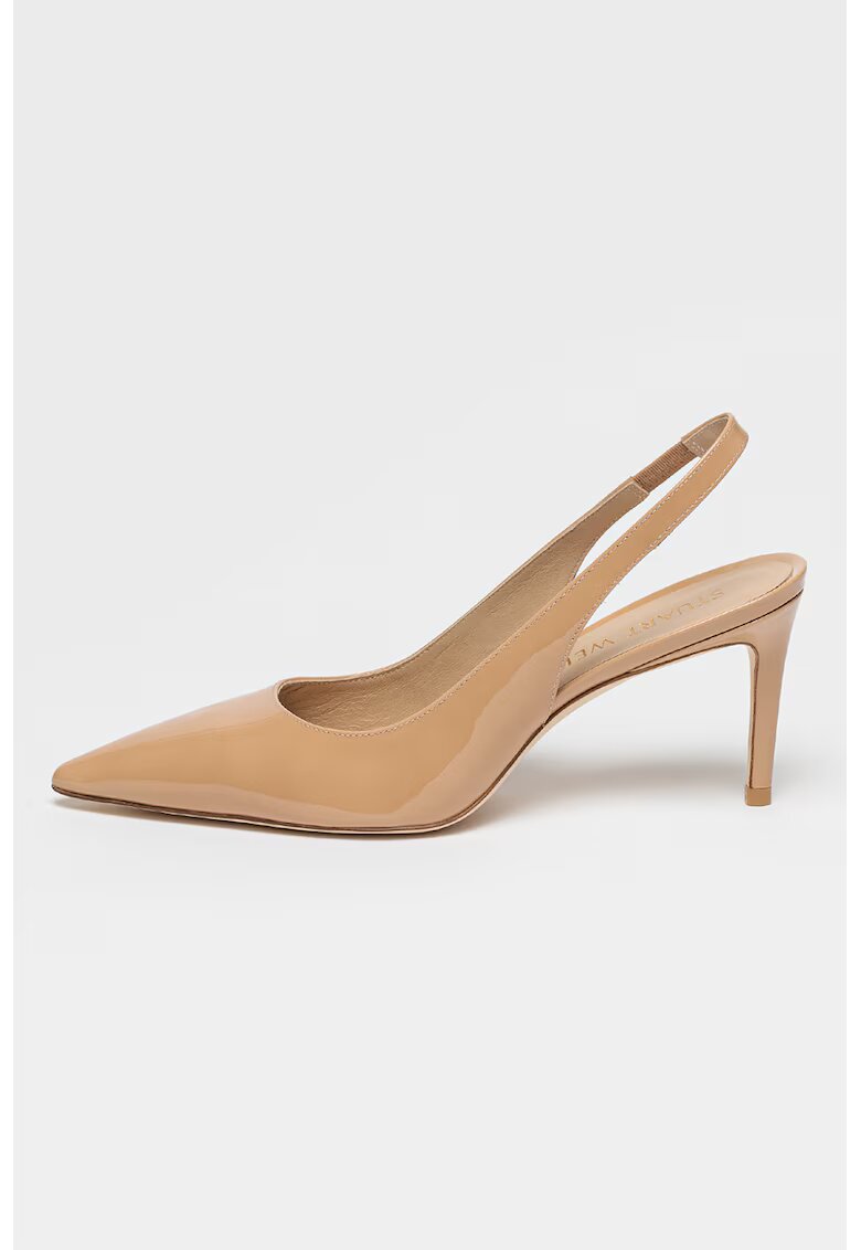 STUART WEITZMAN Обувки 75 Sling от лачена кожа