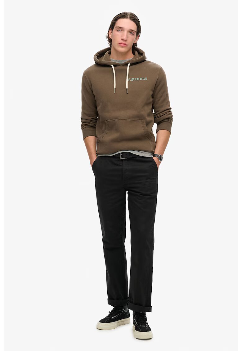 Superdry  Co Худи с памук с джоб кенгуру