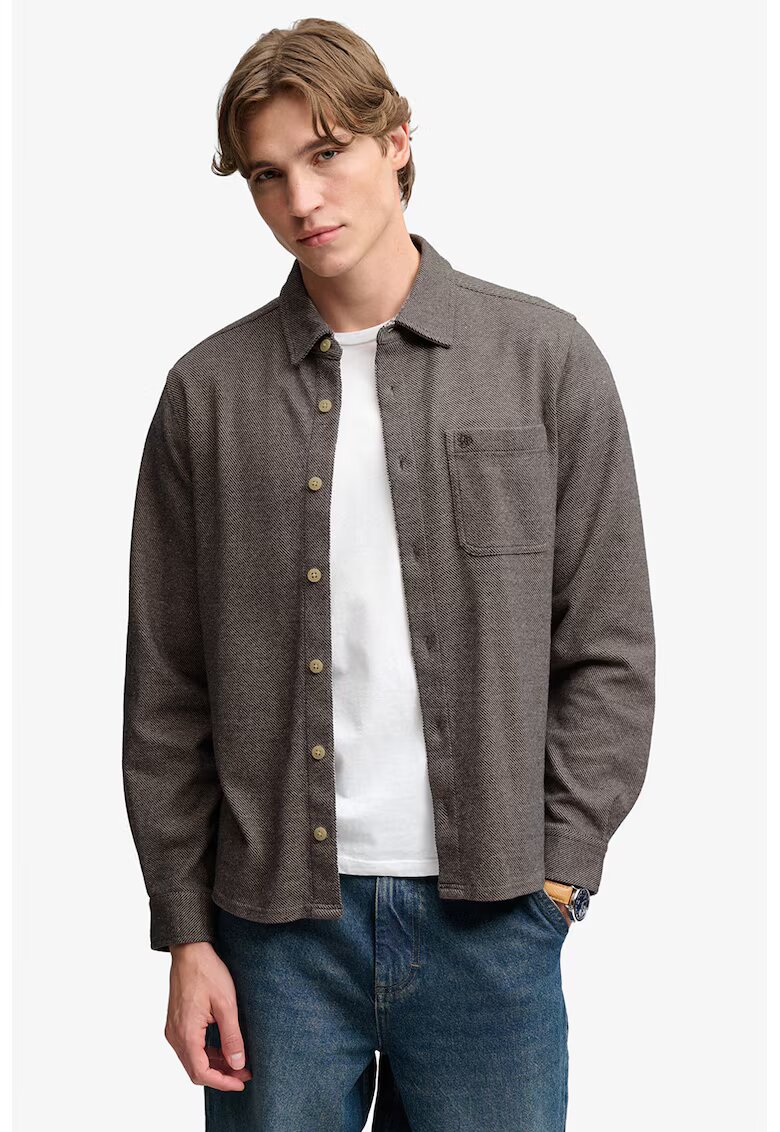 Superdry  Co Риза с памук с джоб