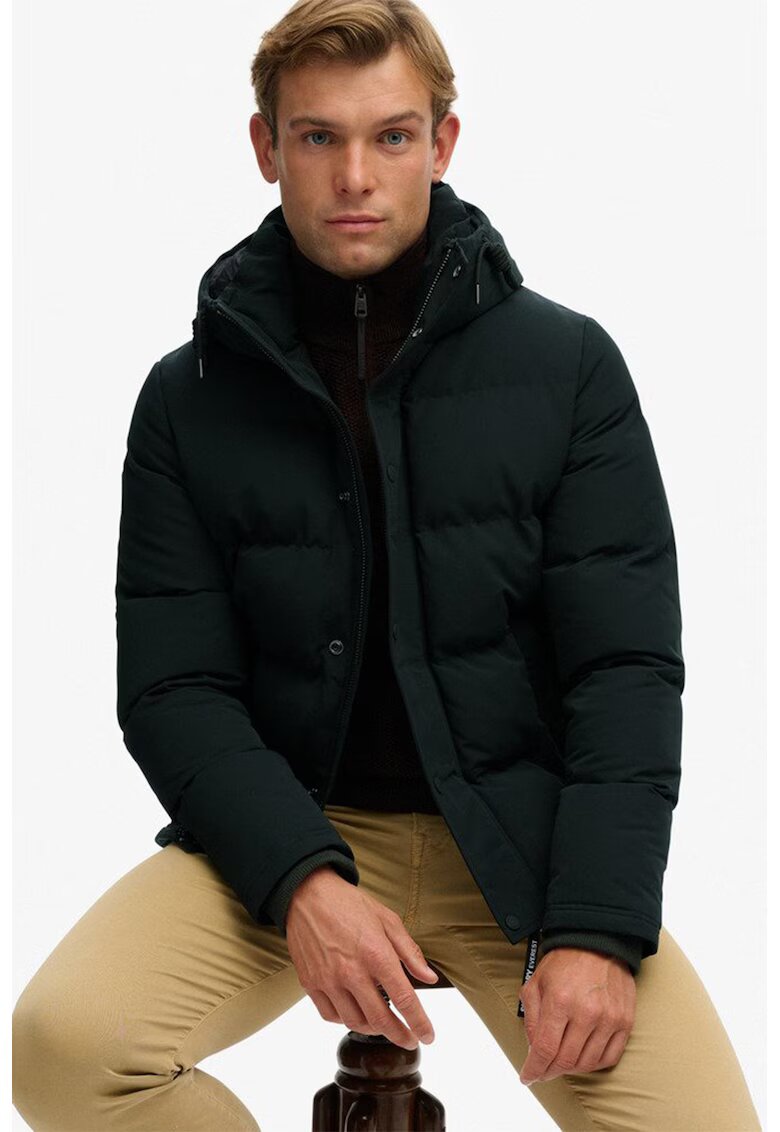 Superdry  Co Ватирано зимно яке Everest с качулка
