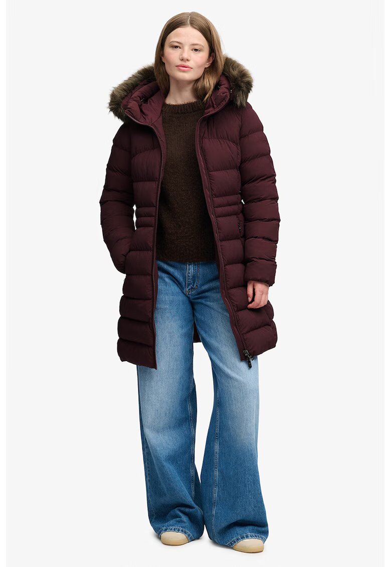 Superdry  Co Зимно яке с качулка и еко пух