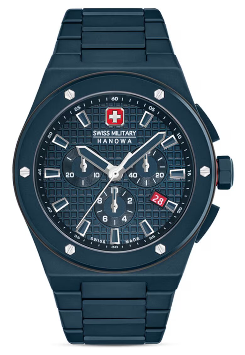 Swiss Military HANOWA Часовник Sidewinder Ceramic - Син