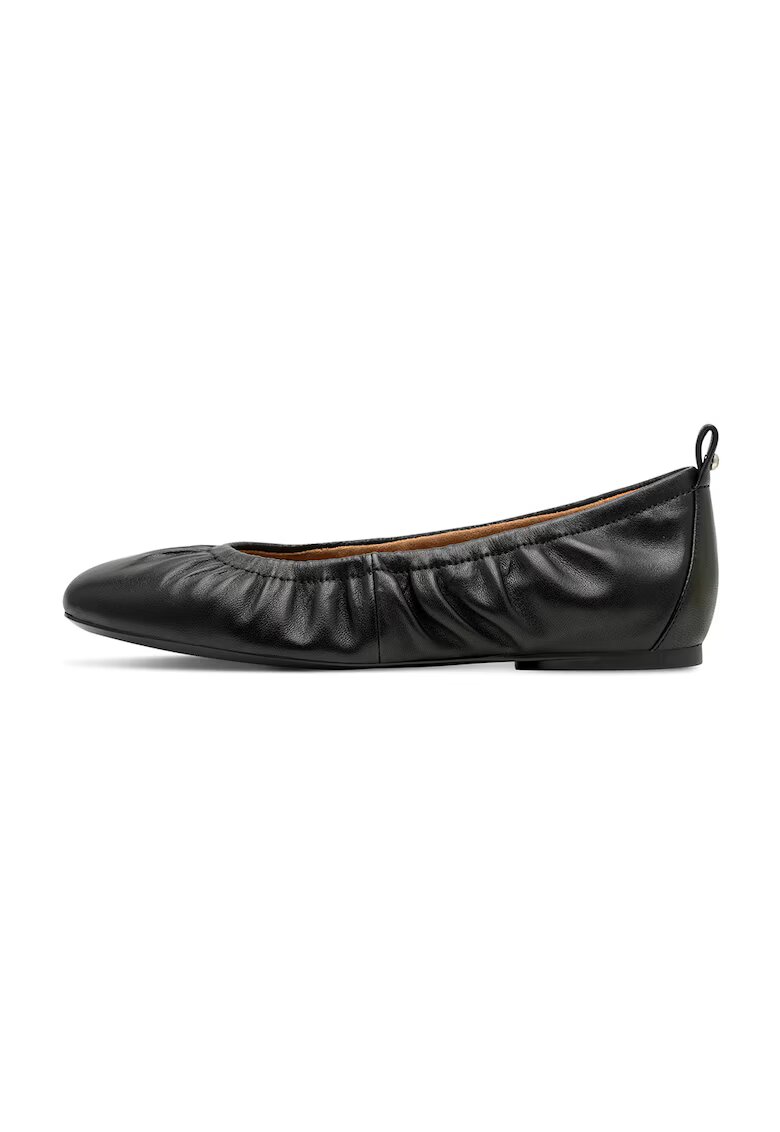 Tamaris Кожени пантофки Uni - Черен