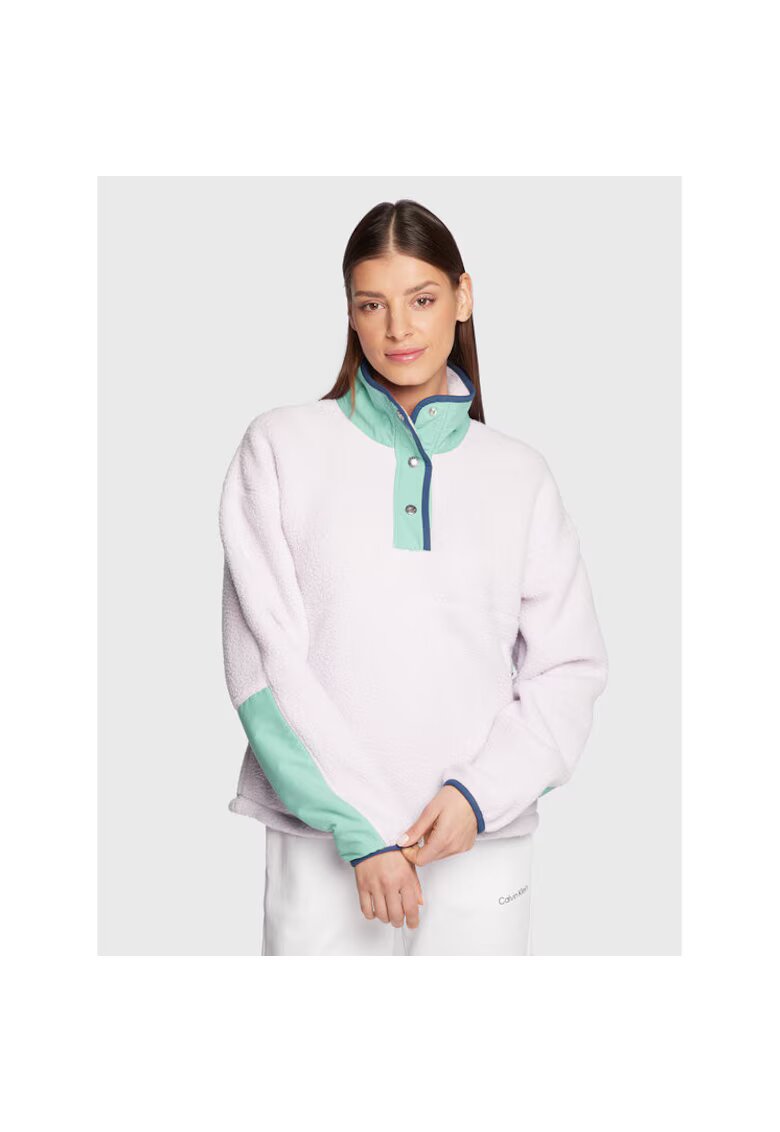 The North Face Дамски спортен суичър с качулка - Cragmont Fleece - 1/4 тик-так - - полиестер