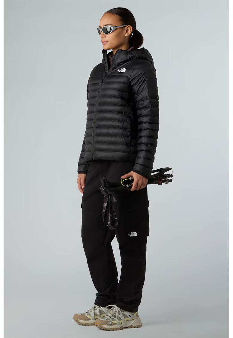 The North Face Хайкинг яке с цип и лого