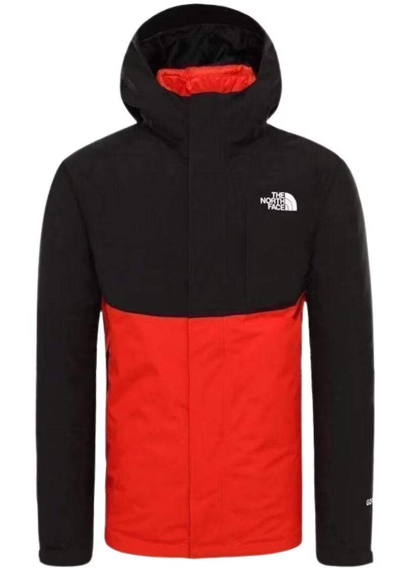 The North Face Мъжко яке Mountain Light - полиестер - водоустойчиво - оранжево/черно