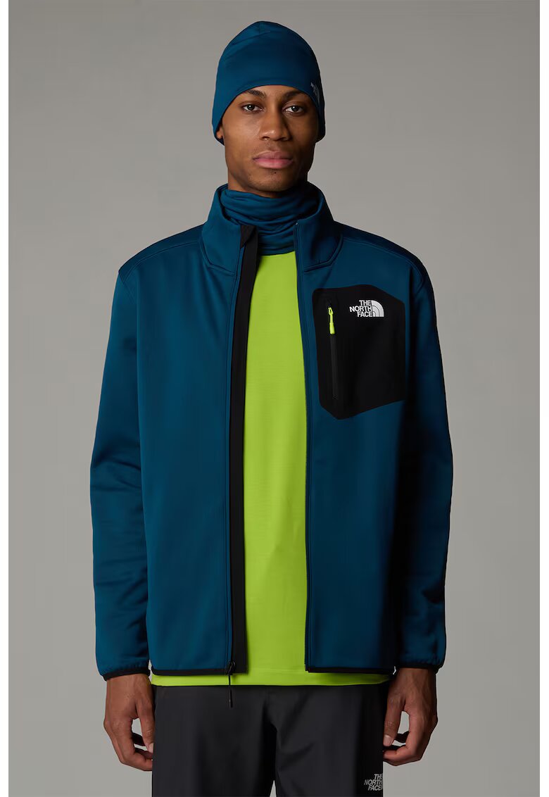 The North Face Непромокаем суитшърт за хайкинг Crest - Черен/Петролно синьо