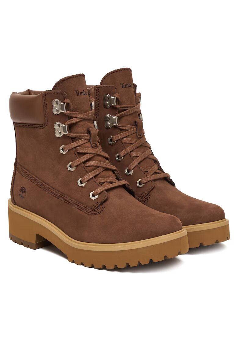 Timberland Дамски боти - естествена кожа - кафяви