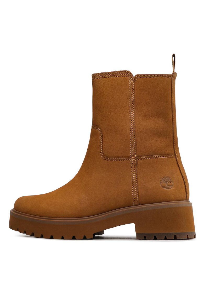 Timberland Дамски боти - от естествена кожа - кафяви