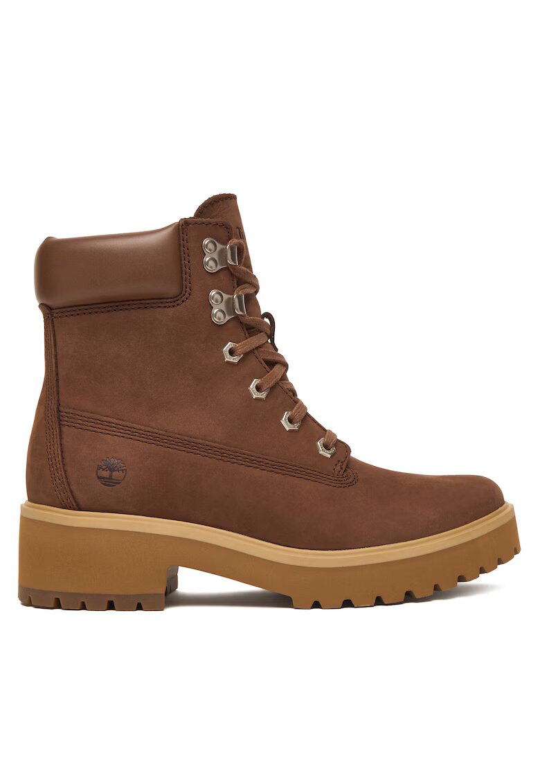 Timberland Дамски ботуши Carnaby - естествена кожа - кафяви