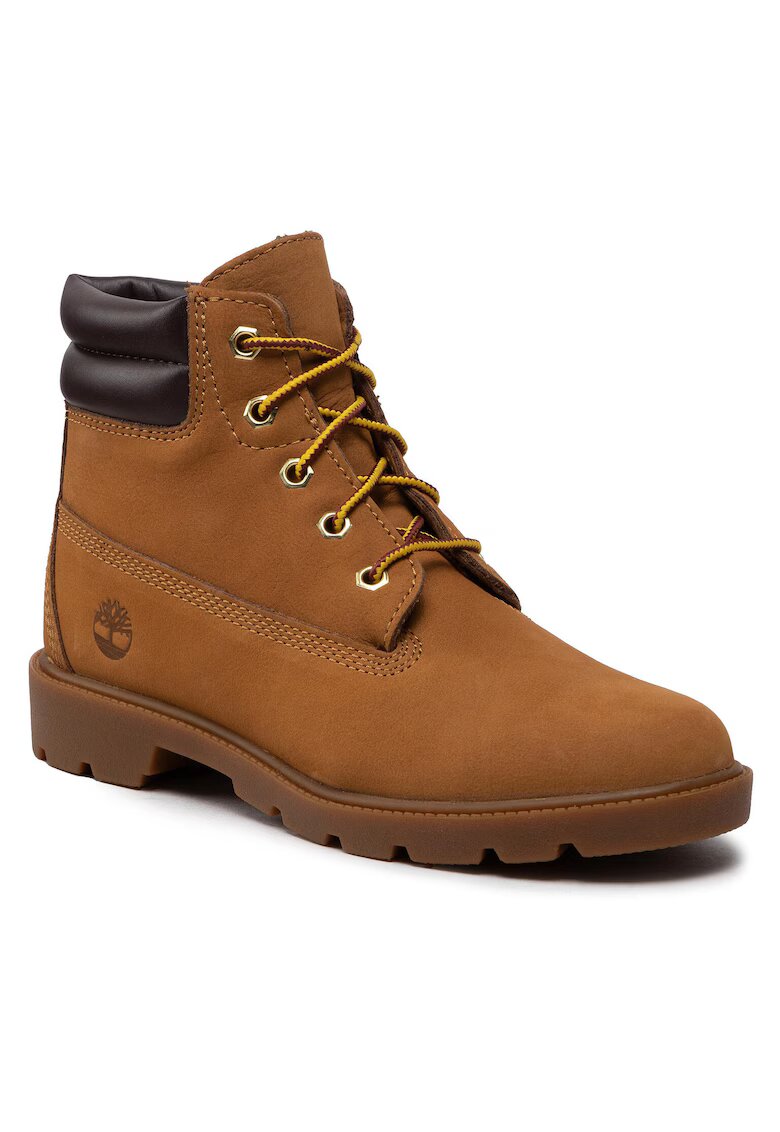 Timberland Дамски ботуши - естествена кожа - кафяви