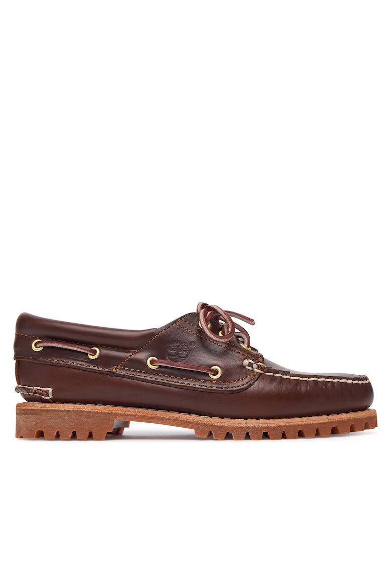 Timberland Дамски мокасини - от естествена кожа - кафяви