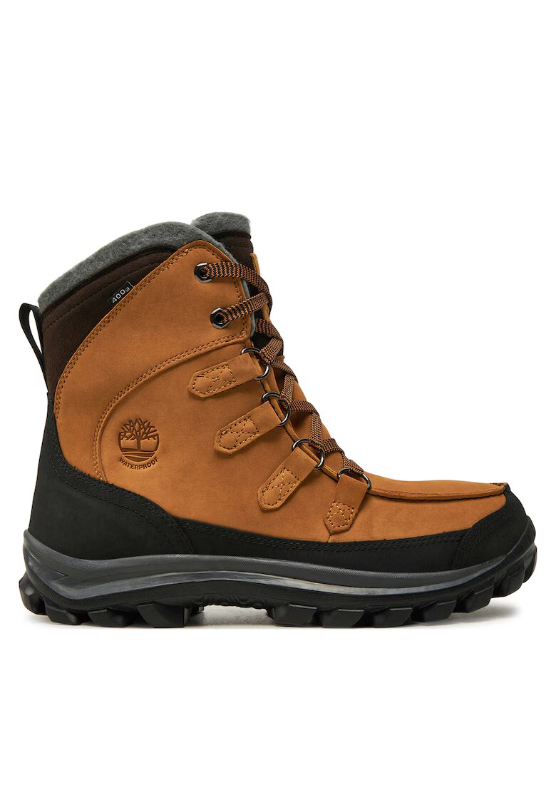 Timberland Мъжки боти - естествена кожа - кафяви