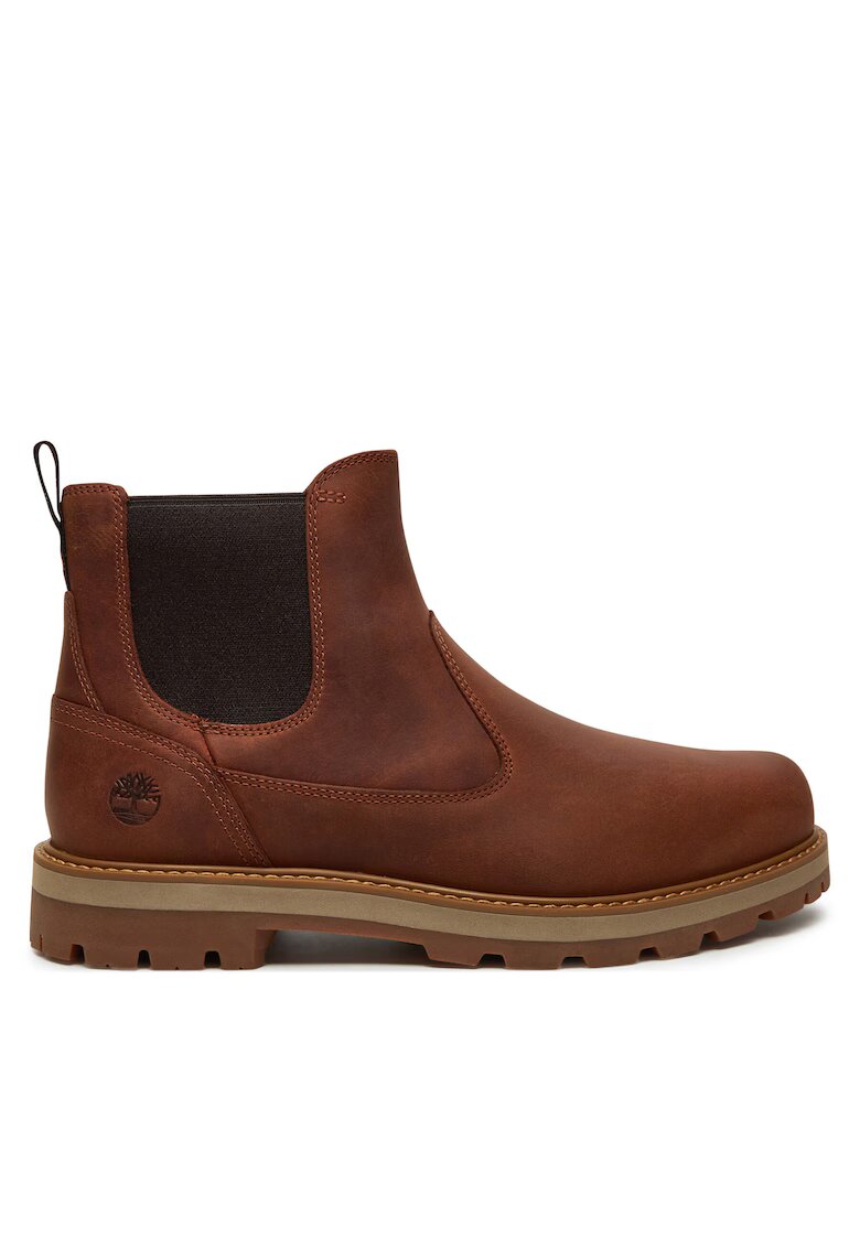 Timberland Мъжки боти - естествена кожа - кафяви