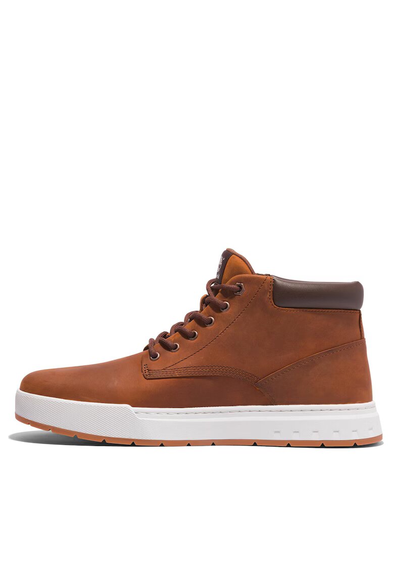 Timberland Мъжки боти тъмнокафяви - естествена кожа - модел Maple Grove