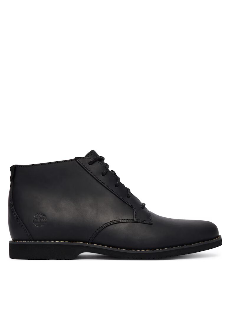 Timberland Мъжки боти Woodhull Mid Lace Up - естествена кожа -