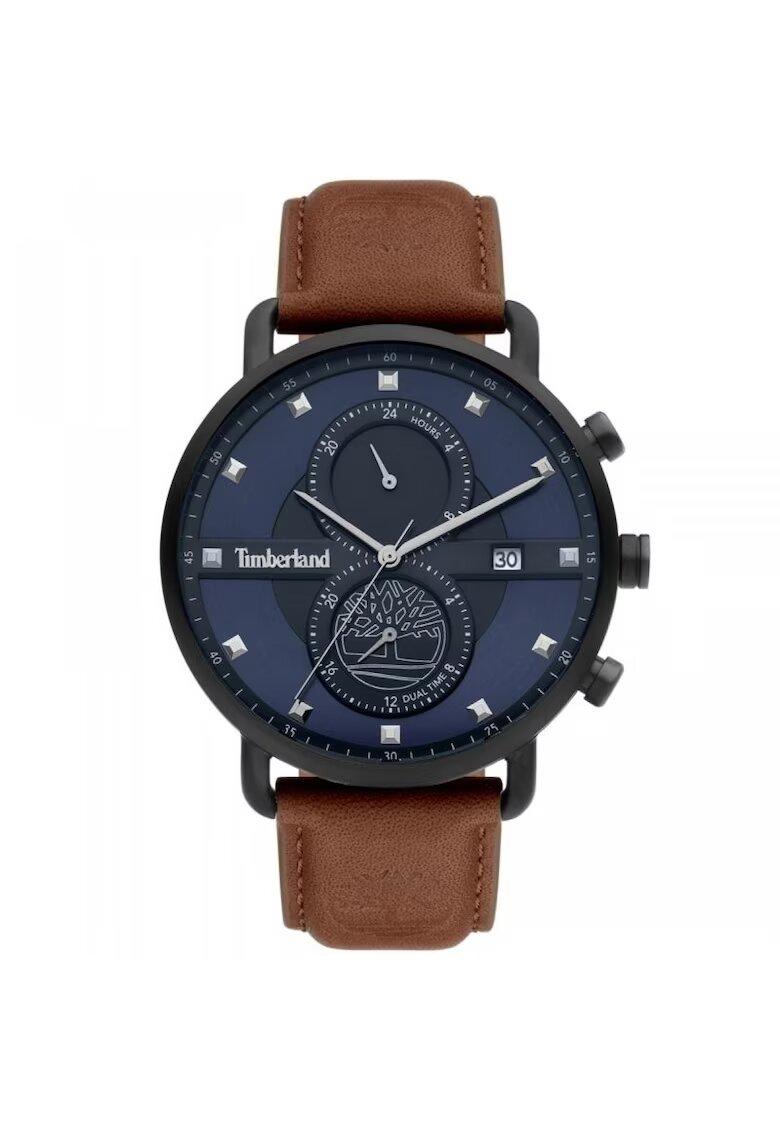 Timberland Мъжки часовник - City Lifestyler Putnam 1471243892 - Кафяв
