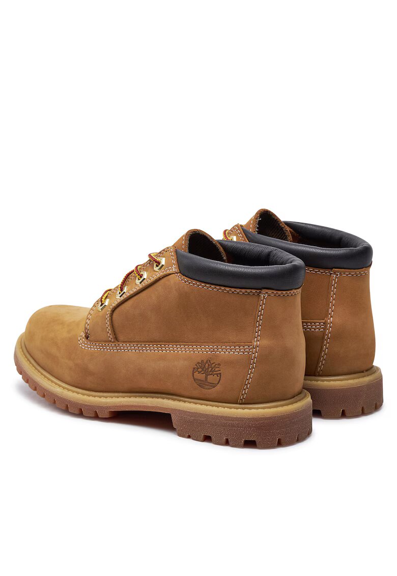 Timberland Туристически ботуши - естествена кожа - кафяви - текстил