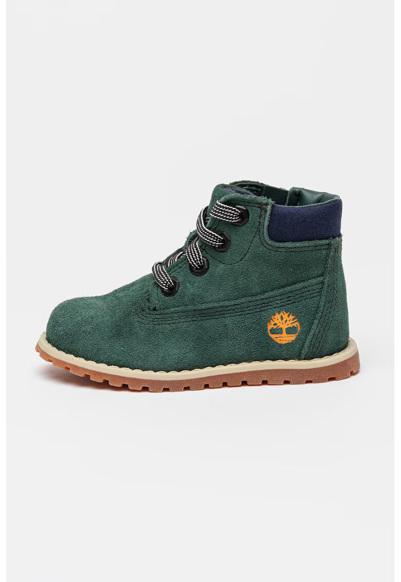 Timberland Велурени боти Pokey Pine