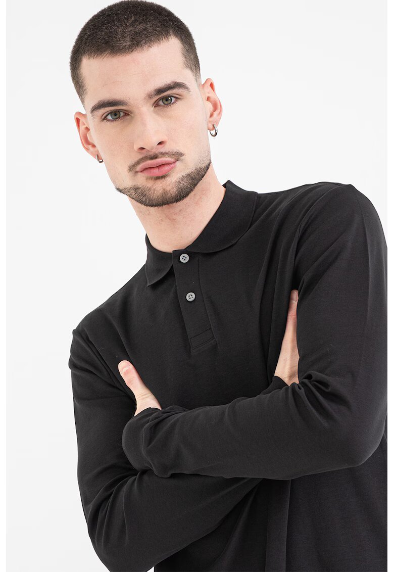 Tommy Hilfiger Блуза с яка и лого