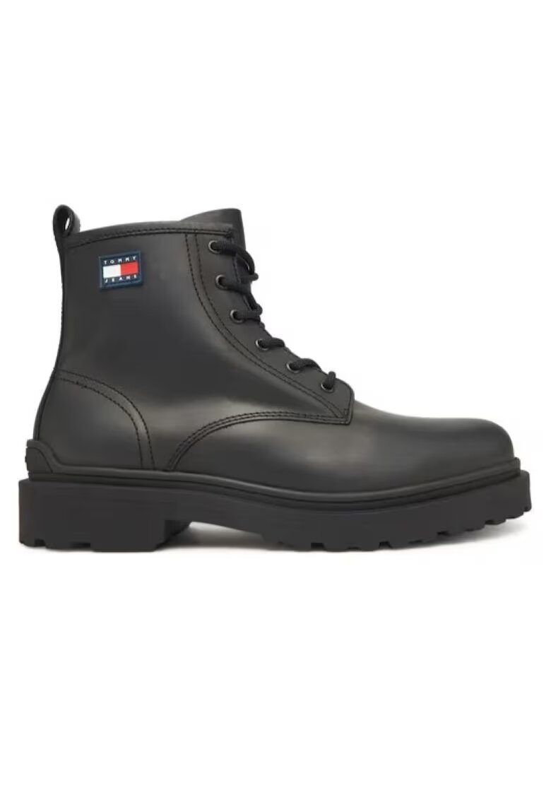 Tommy Hilfiger Боти TJM LACE UP RUBBERIZED-EM0EM01628-BDS