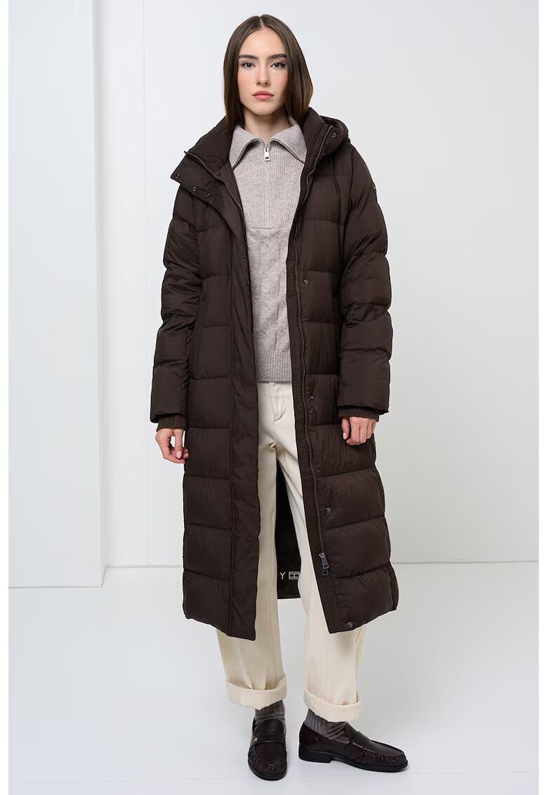 Tommy Hilfiger Дълго зимно ватирано яке