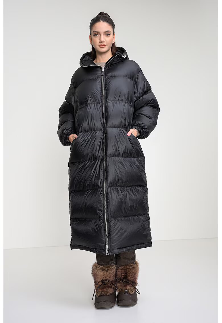 Tommy Hilfiger Дълго зимно яке с качулка