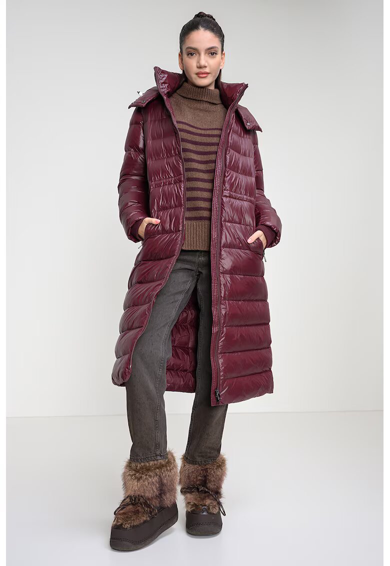 Tommy Hilfiger Дълго зимно яке с цип